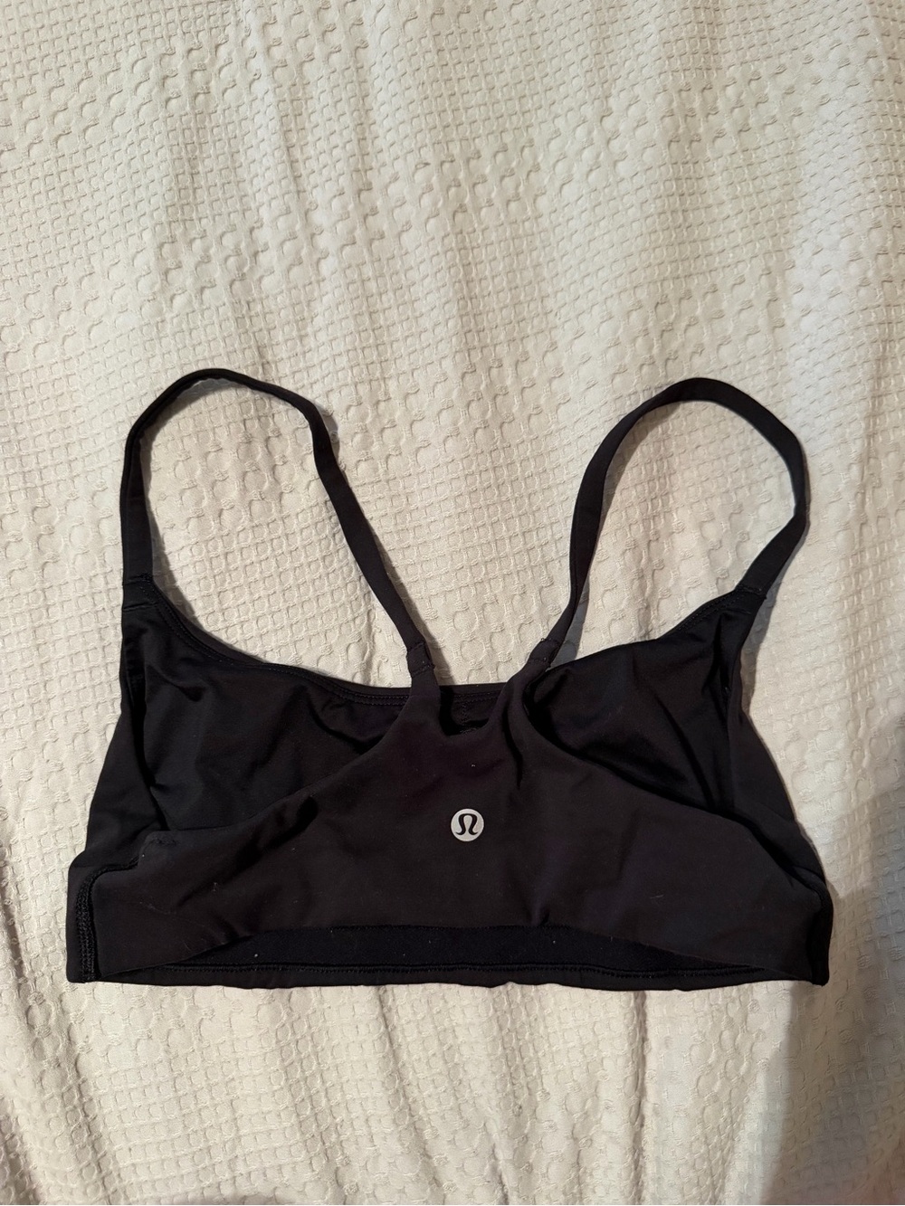 lululemon athletica Black Strappy Sports Bra
